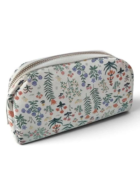 Rifle Paper Co Bag Cosmetic Pouch Menagerie Garden Floral Print