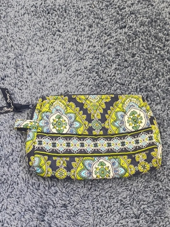 Vera Bradley Quilted Floral Medallion Cosmetic Pouch