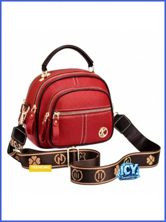 Vintage Crossbody Bag Leather Saddle Purse for Women Small Tote Adjustable