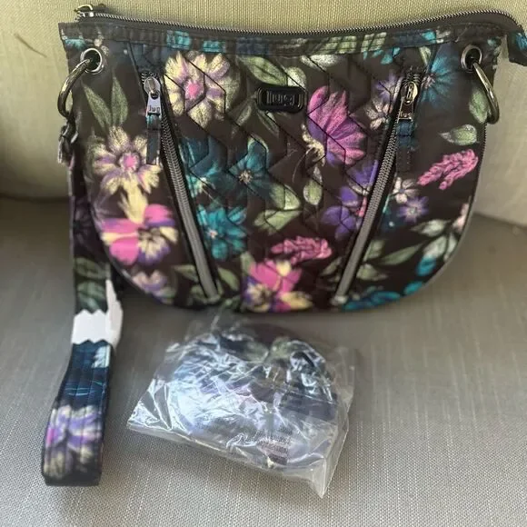 LUG Swivel Convertible Crossbody Bag & Heart Shape Pouch