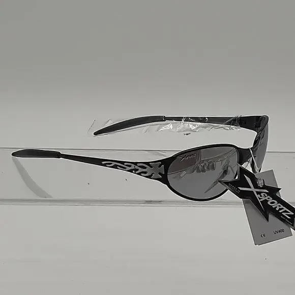 423 xsportz black sunglasses with