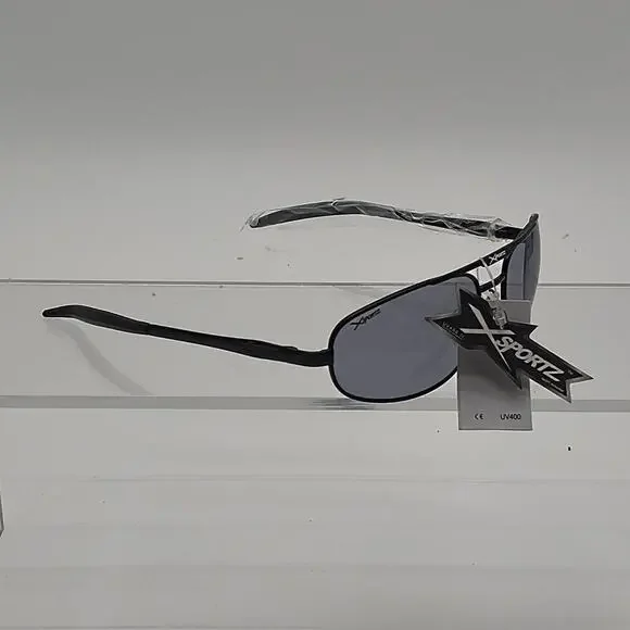 411 xsportz black sunglasses with