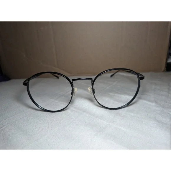 MAUI JIM NAUTILUS MJ 544-2M BLACK ROUND TITANIUM 50/22/140 SUNGLASSES
