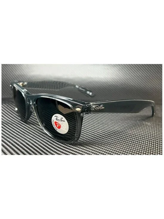 New Ray-Ban Men  Transparent Grey Sunglasses  58- 18- 145