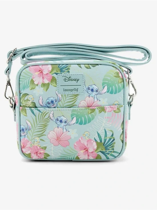 Disney Loungefly Stitch Duck Flower Crossbody Bag