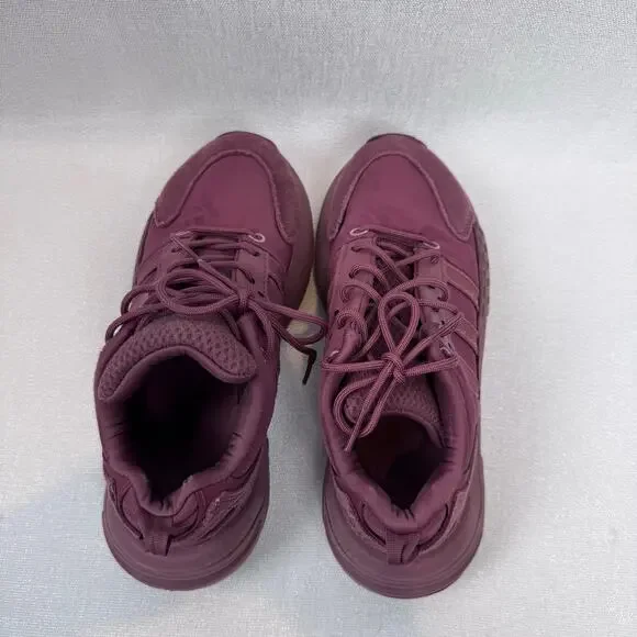 ZX22 Adidas Girls Mauve Boost Sneakers Low Top Chunky Size US 4