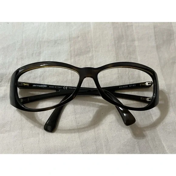 ARNETTE  AN 4056 67/83 Brown Sunglasses FRAMES Brown Fade Wrap Frame Italy