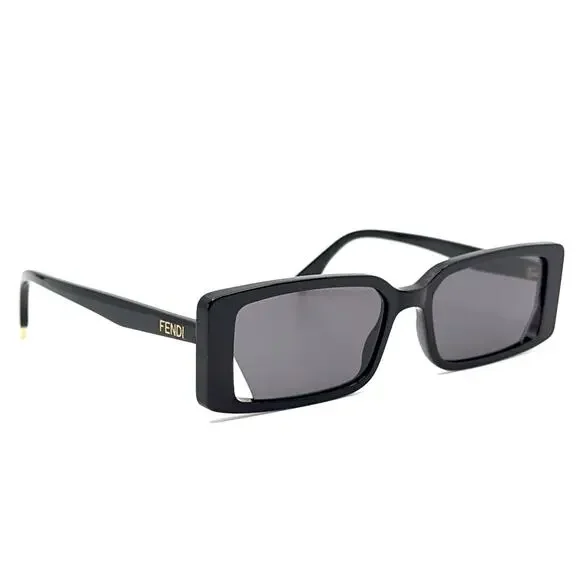 New FENDI Sunglasses FE40164I 01A Authentic