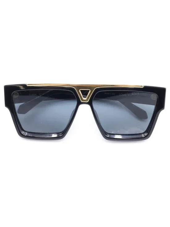 Louis Vuitton 1.1 Evidence Sunglasses Eyewear 60 13 Black Gold