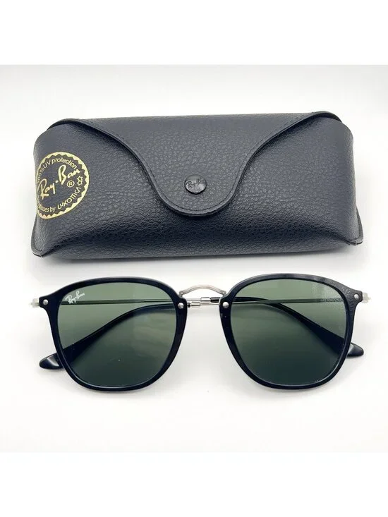 Ray-Ban RB2448-N 901 Sunglasses Frames Horn Rim Black Silver 51 21-150 Case
