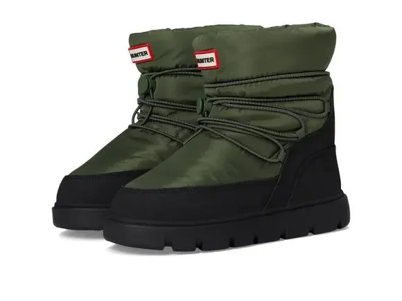 HUNTER, UNISEX, COZY (LITTLE KID/BIG KID), MEDIUM GREEN/BLACK, 1, MEDIUM