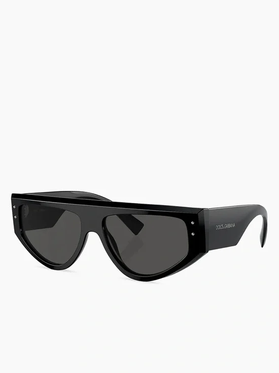 Dolce & Gabbana - DG4461 501/87 Black/Grey Acetate Sunglasses