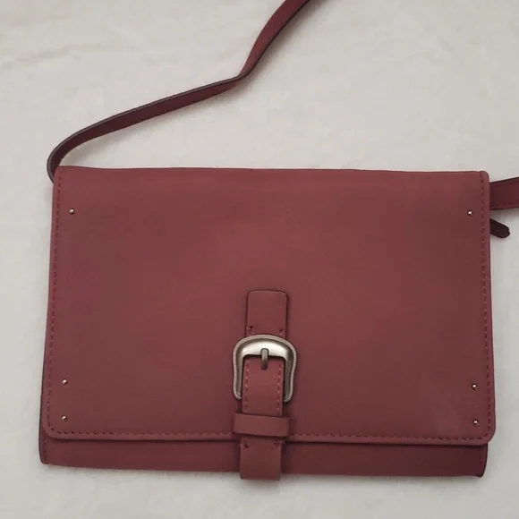 Luck Brand Women's‎ LYSA Convertible crossbody Deco Rose bag.
