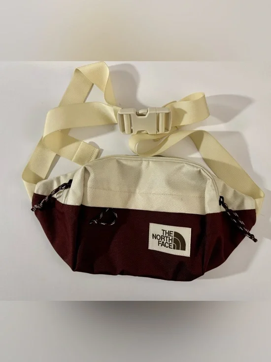 The North Face Cream & Brown Crossbody Waist Pack