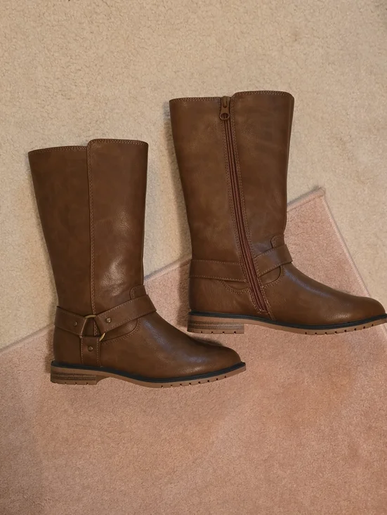 Cat and Jack Girls Riding Boots