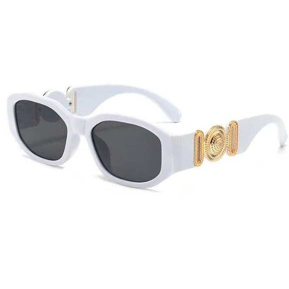 Men Sunglasses Fashion Designer Retro Square UV Protection Street‎ Wear Lentes