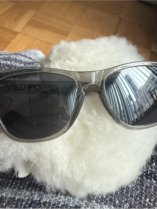 Oakley FROGSKINS Sunglasses Clear Smoke Grey OO9013-05 - 55[]17-133