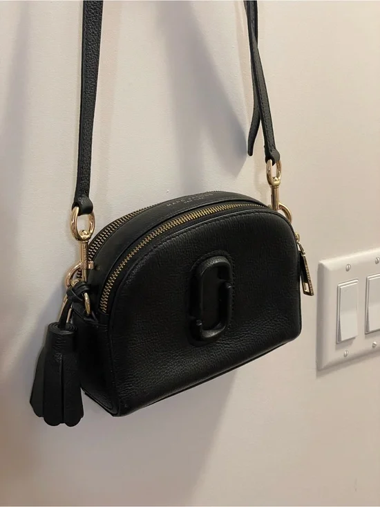 Marc Jacobs Shutter Crossbody Bag with Gold Hardwar