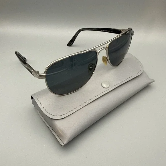 Arnette Aviator Sunglasses 3061-503/71 One Time Polarized Gold Frames EUC