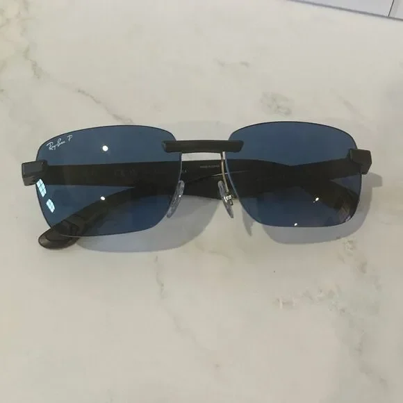 Ray-Ban RB4470CH Chromance Men’s Unisex Polarized Blue Sunglasses