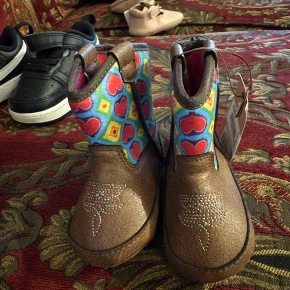 Infant Girl Western Boots 0-6months