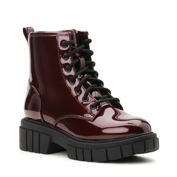 Madden NYC Lug Bottom Combat Boots