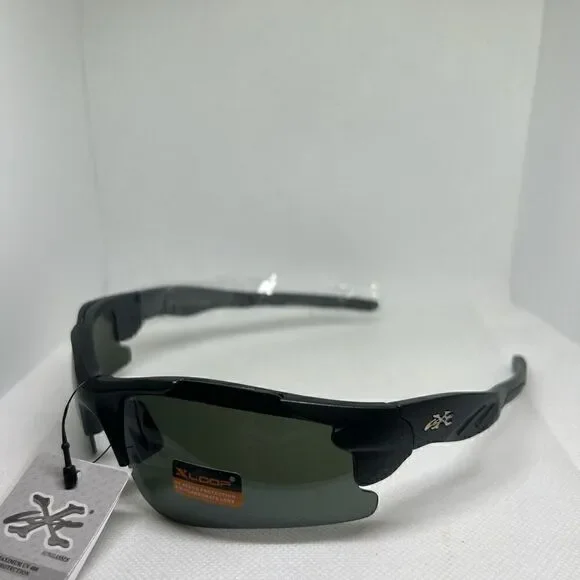 X-Loop Semi Rimless Wrap Sunglasses