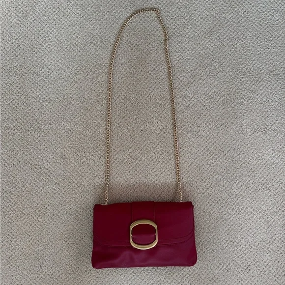 Sole Society Red Crossbody Bag