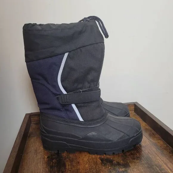 L.L.Bean Kids' Northwoods Boots Black Youth 5