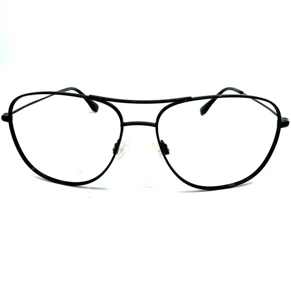 Maui Jim CliffHouse MJ-247-02 Titanium Black‎ Aviator Sunglasses Frames H10393