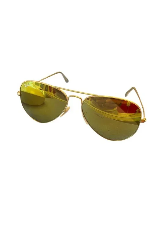 Ray Ban B&L Vintage gold green G15 USA Aviator glasses SKU 10-616