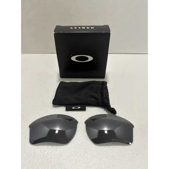 Authentic Oakley Half Jacket 2.0 XL Black Iridium Polarized Replacement Lenses