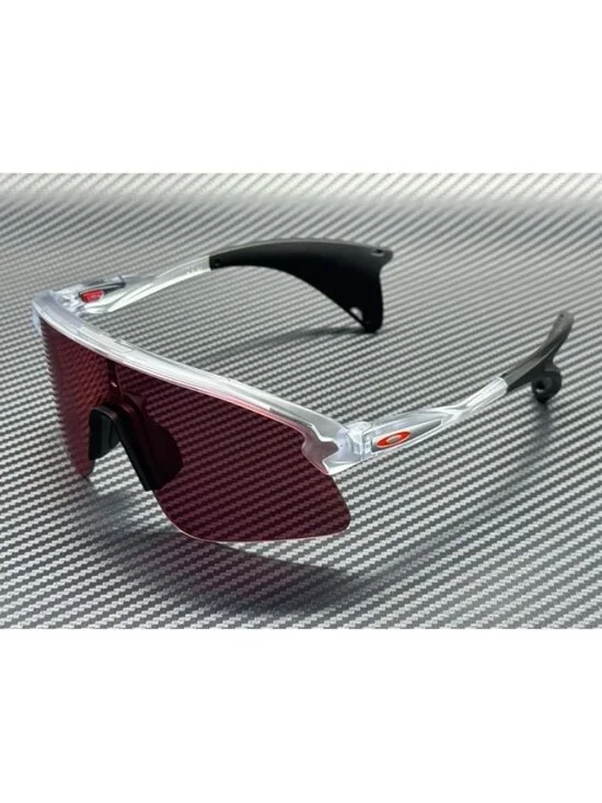 New Oakley Men Matte Clear Sunglasses 61-21-137