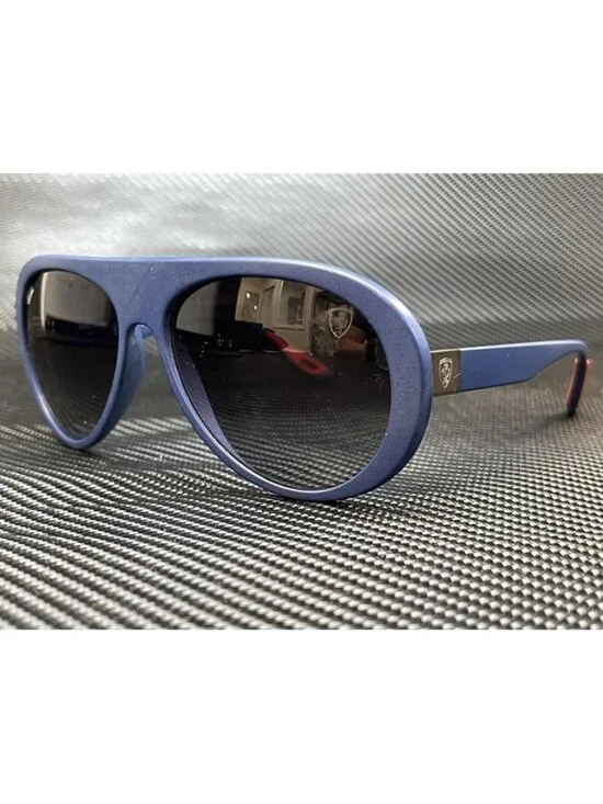 New Ray-Ban Men  Matte Dark Blue Sunglasses  59- 16- 140