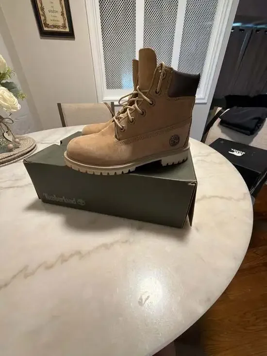 Timberland Premium 6-Inch Waterproof Boots Wheat Nubuck