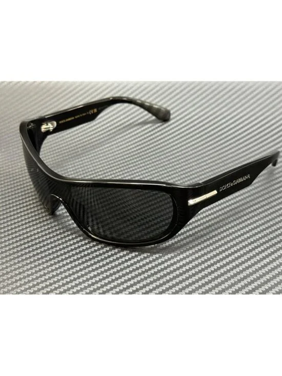 New Dolce & Gabbana Men Black Sunglasses 70-17-125