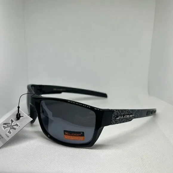 X-Loop Oval Wrap Mens Sunglasses