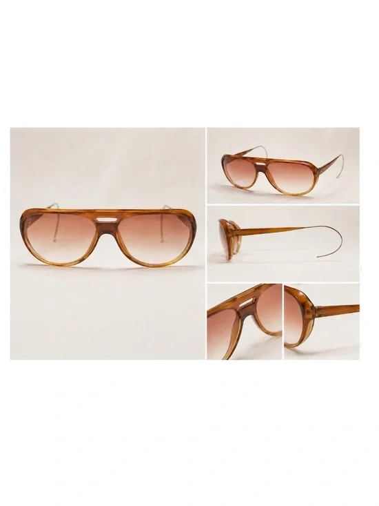 Rare Vintage 90’s Ralph Lauren Polo Sport Brown Gradient Sunglasse