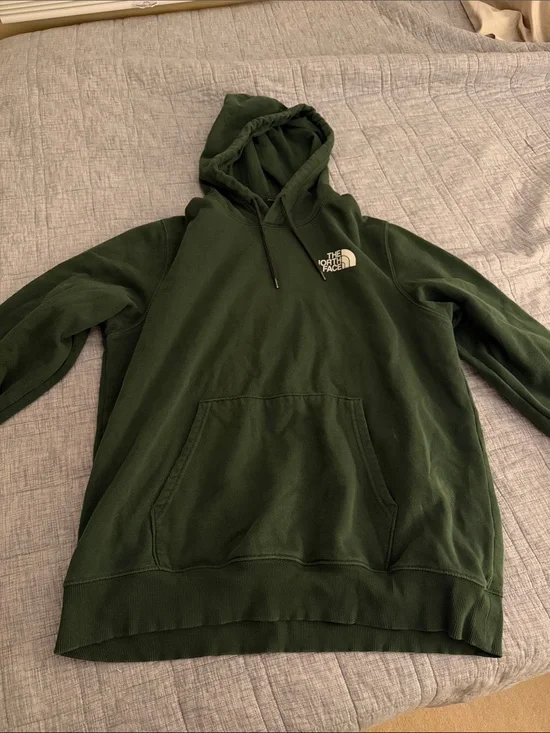 The North Face Men's Dark Green Crewneck Hoodie