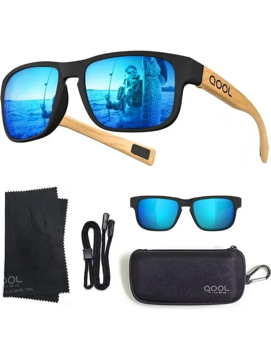 Floating Polarized Fishing Sunglasses - Saltwater Resistant, Durable Coating, UV