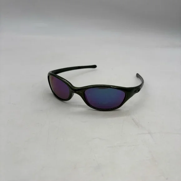Oakley Fives 1.0 Algae Green with Gold Iridium Lenses and Gold Icons Polarized