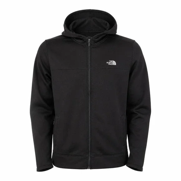 North Face Hoodie Mens L Black Full Zip Surgent Outdoor Jacket Gorpcore Hiking