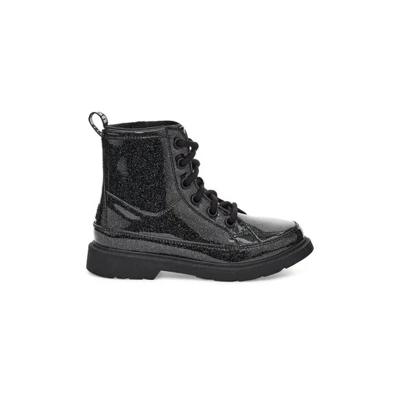 UGG ROBLEY GLITTER Boots Big Girls Size 6/38 Black‎