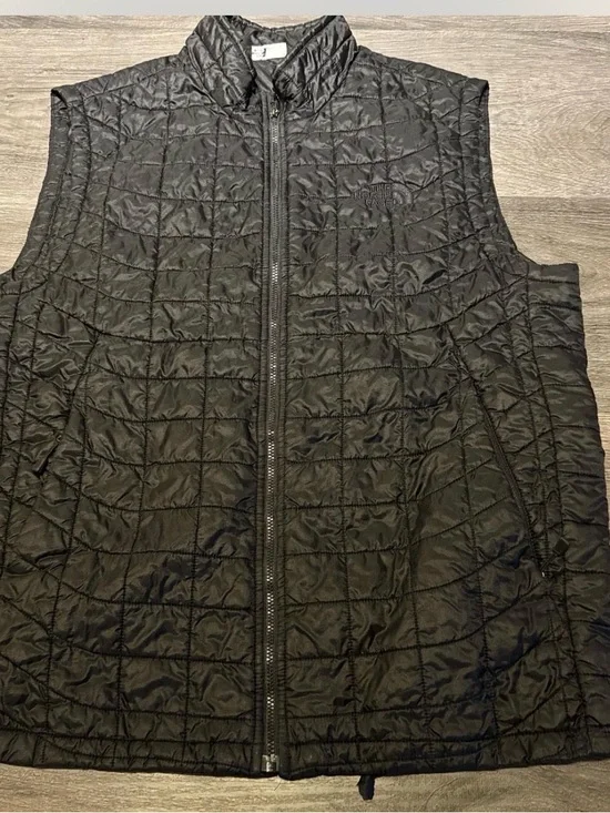 The North Face Black Quilted Thermoball Vest