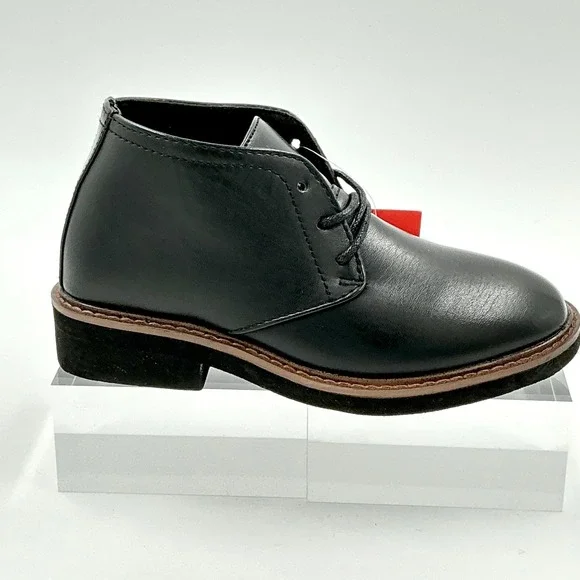Deer Stags Boys Size 11 Chukka Boot Black NEW Ballard Kids $50
