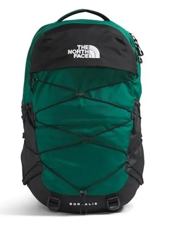 NWT The North Face Evergreen/TNF Black Borealis Backpack