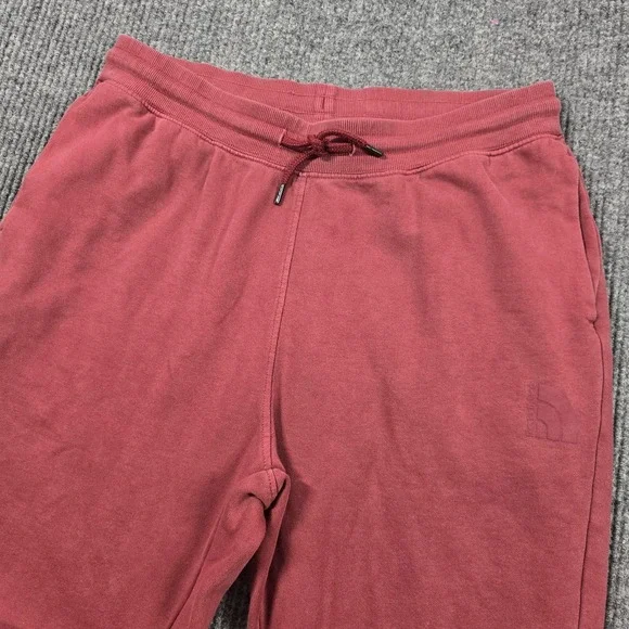 The North Face Pants Mens Medium Red‎ Jogger Fleece Relaxed Fit Sweatpants