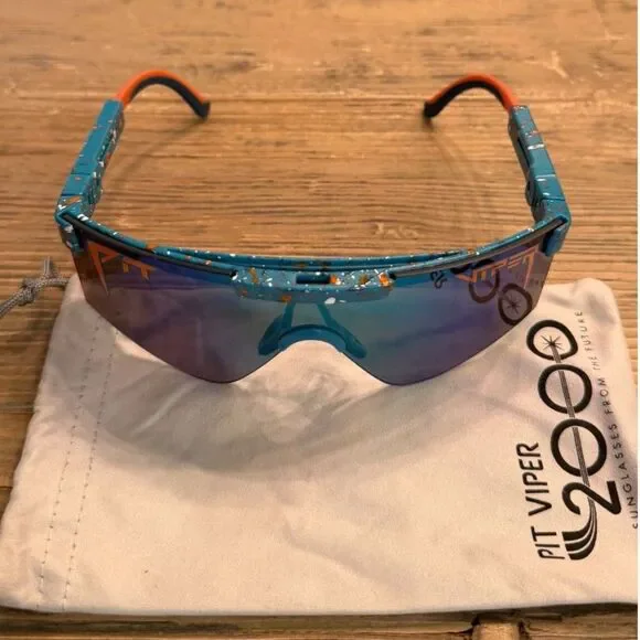 PIT VIPER The Marina 2000 POLARIZED Sunglasses - Miami Dolphins Collaboration