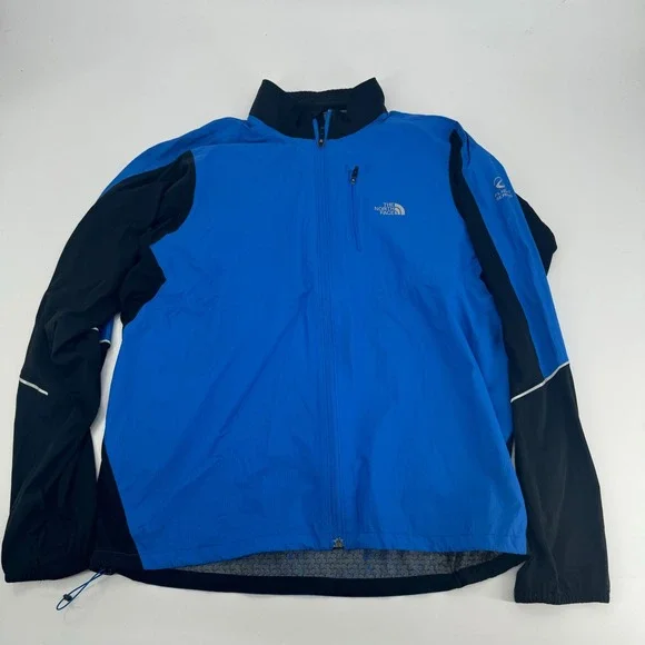 The North‎ Face Flight Series Blue Black Running Jacket Mens Large