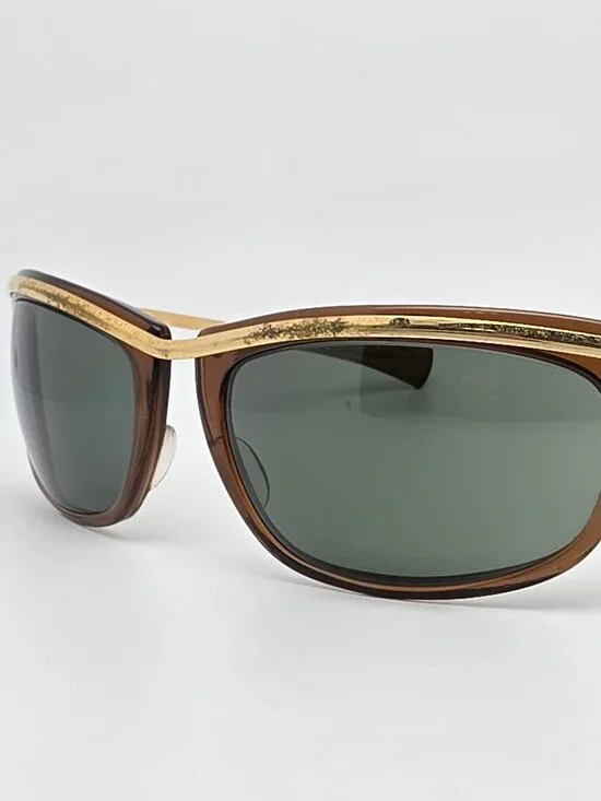 Ray-Ban B&L L1001 Olympian I Bronze-Lite Frame G-15 Glass Lens Sunglasses 62mm
